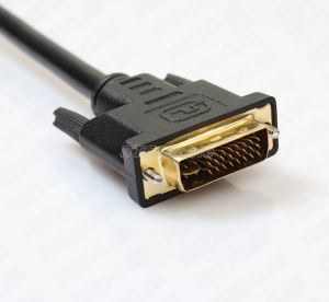 DVI I analogowy kabel Video Splitter VGA 2 M/f